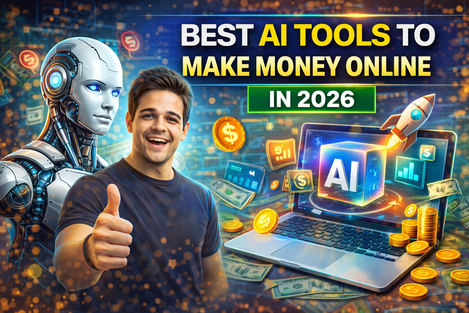 10 Best AI Tools to Make Money Online in 2026