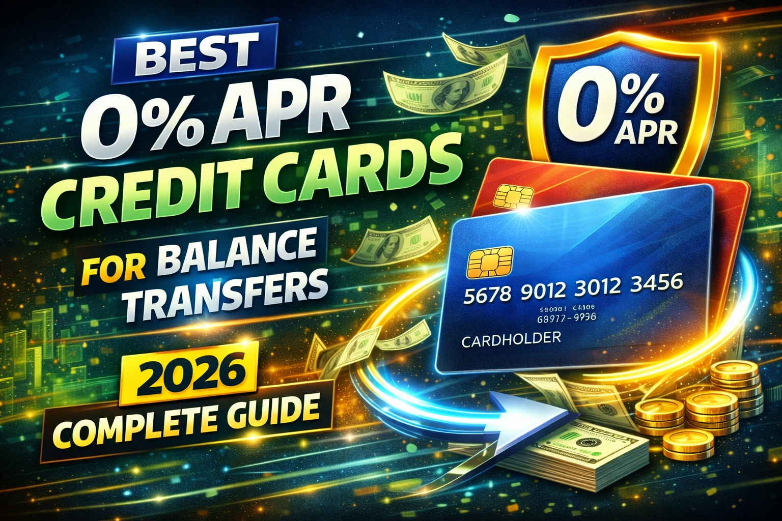 Best 0% APR Credit Cards for Balance Transfers