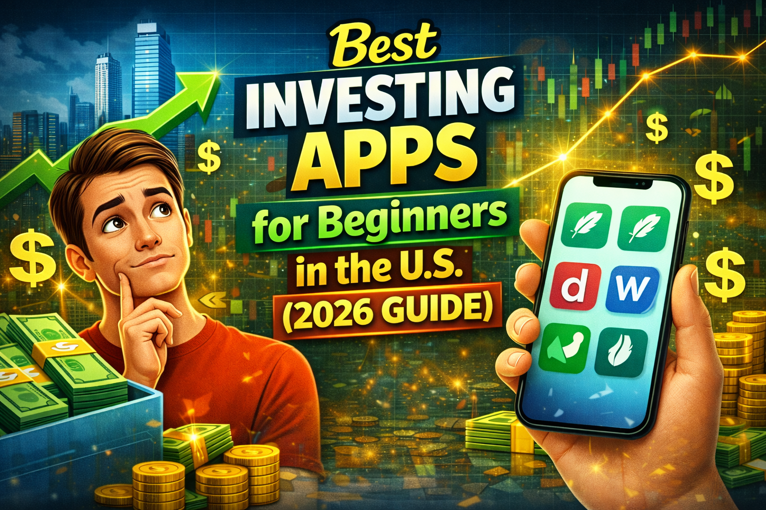 Best Investing Apps for Beginners in the U.S. (2026 Guide)