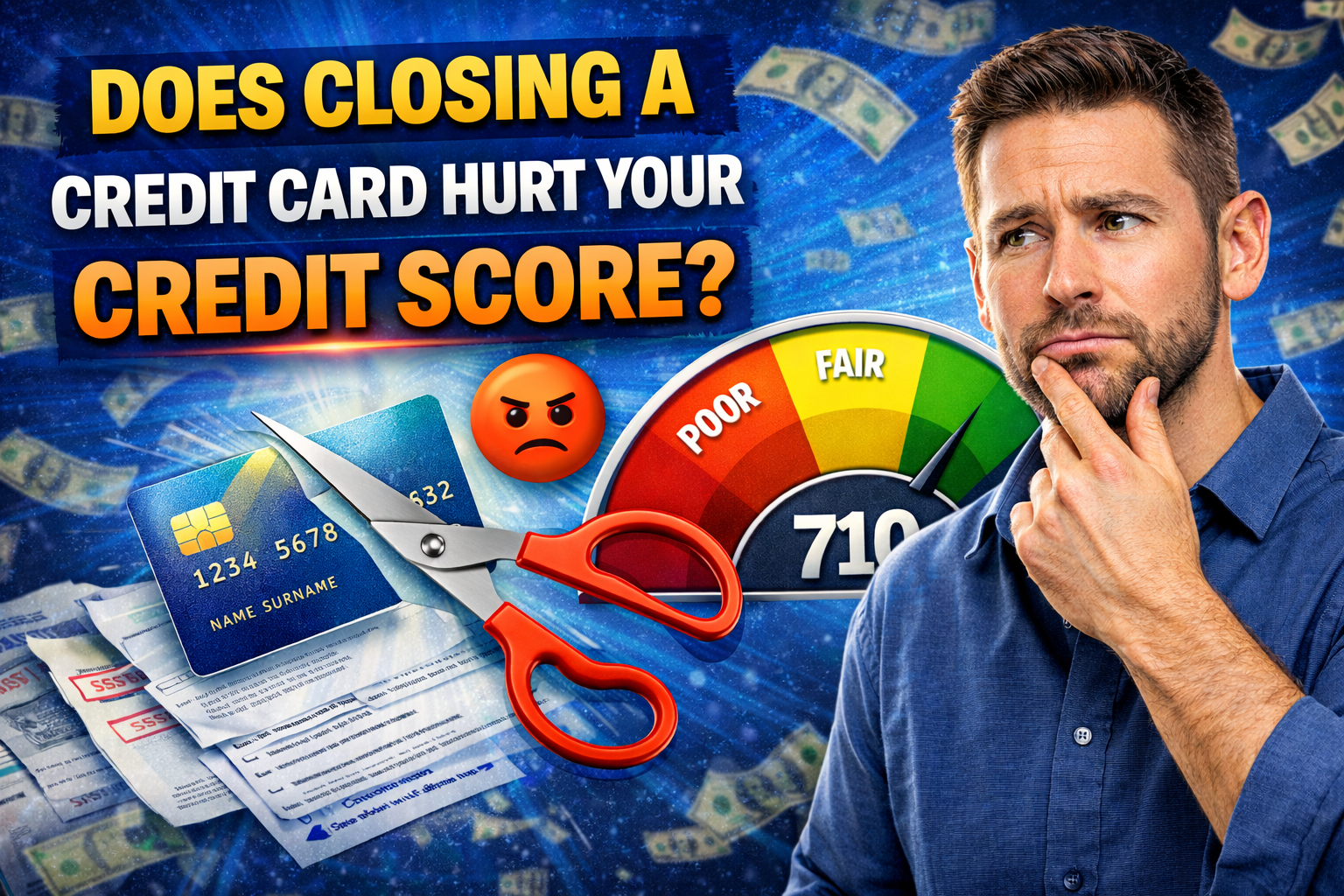 Does Closing a Credit Card Hurt Your Credit Score