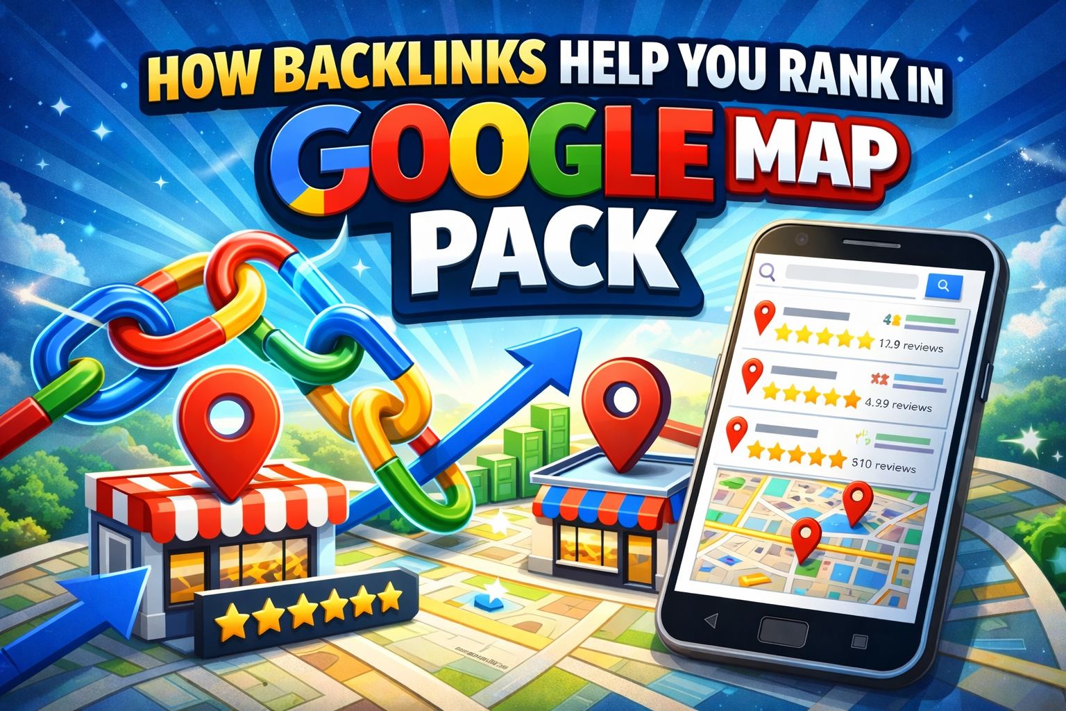 How Backlinks Help You Rank in the Google Map Pack