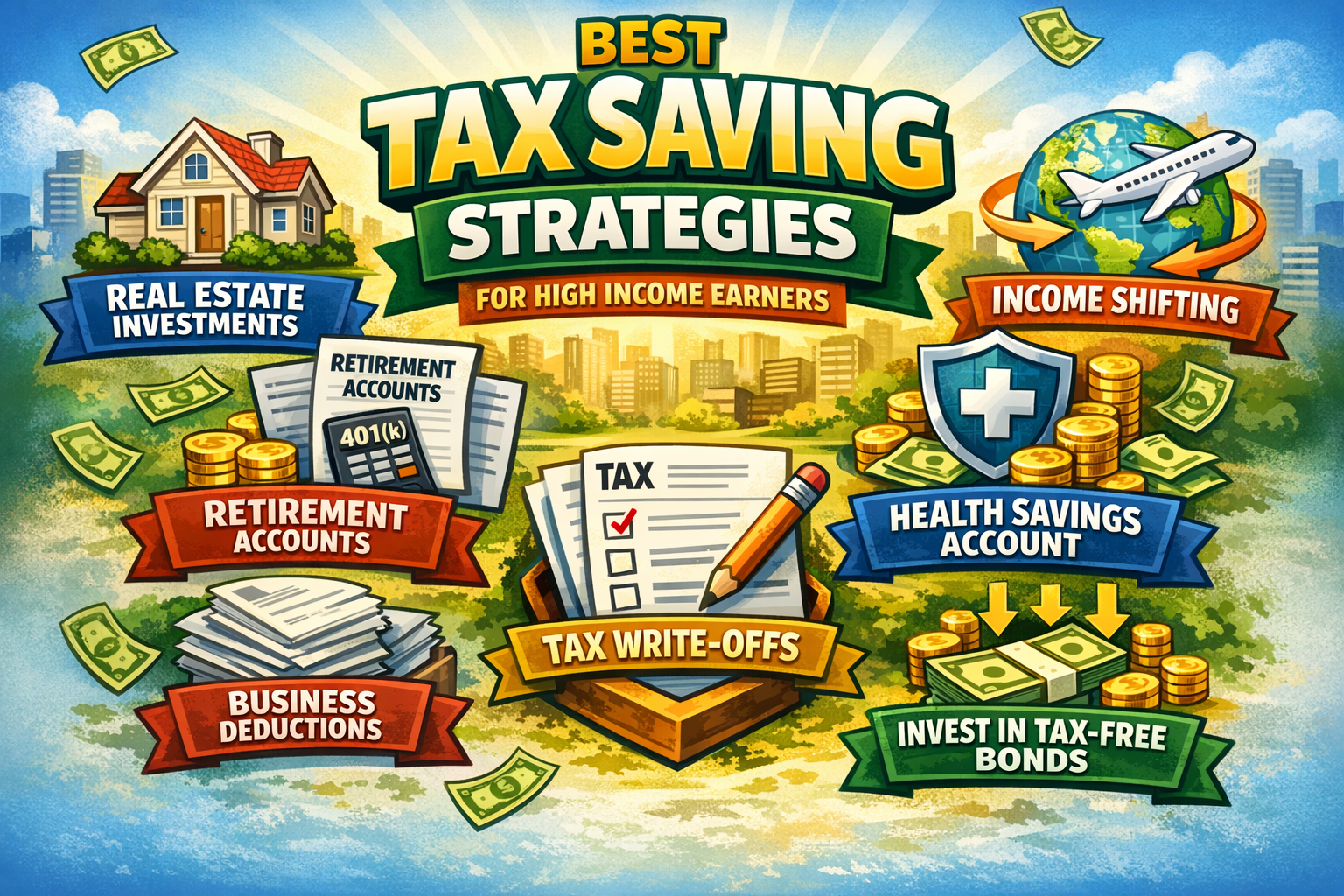 How High-Income Earners Legally Pay Less Tax