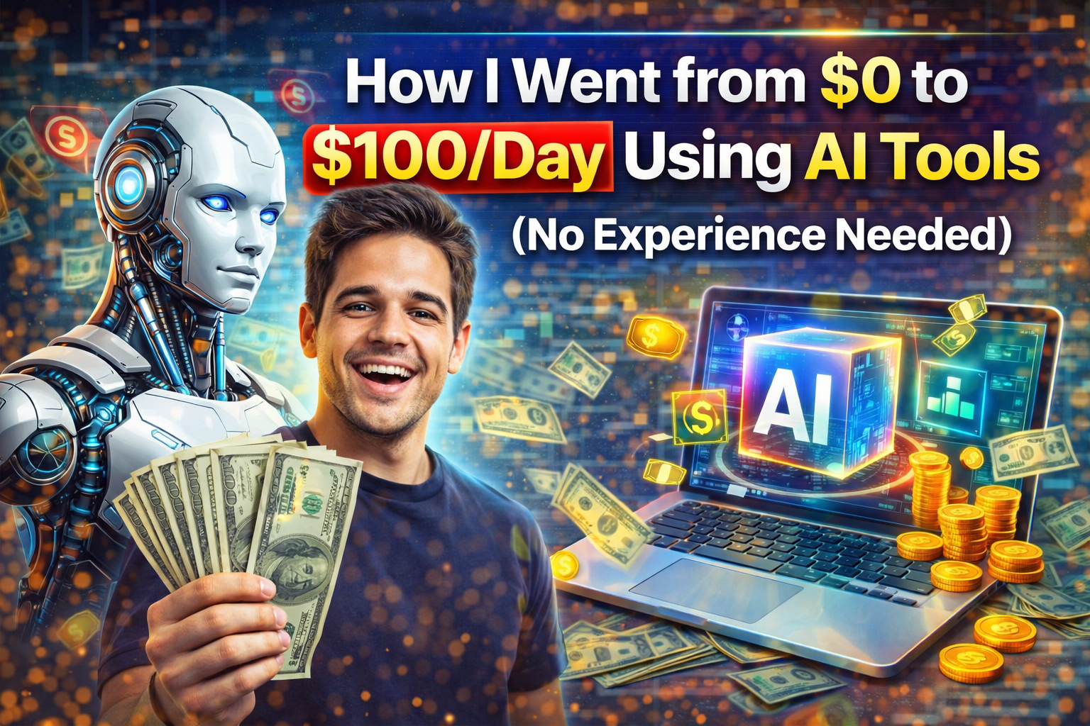 How I Went from $0 to $100Day Using AI Tools