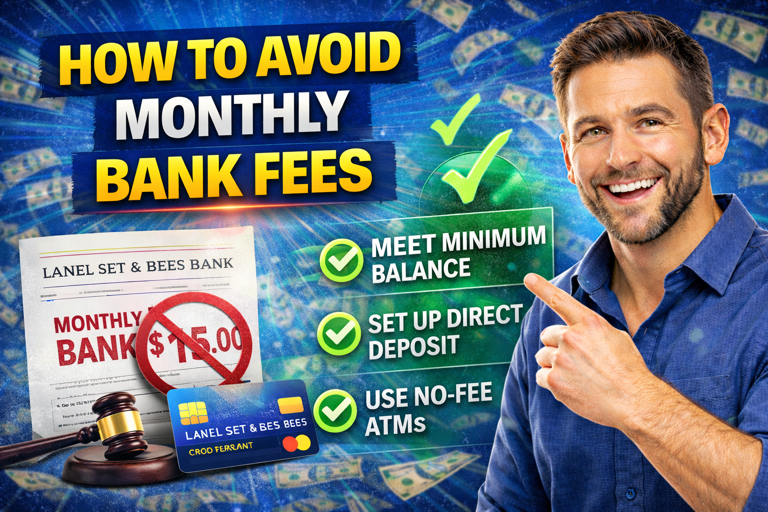 How to Avoid Monthly Bank Fees