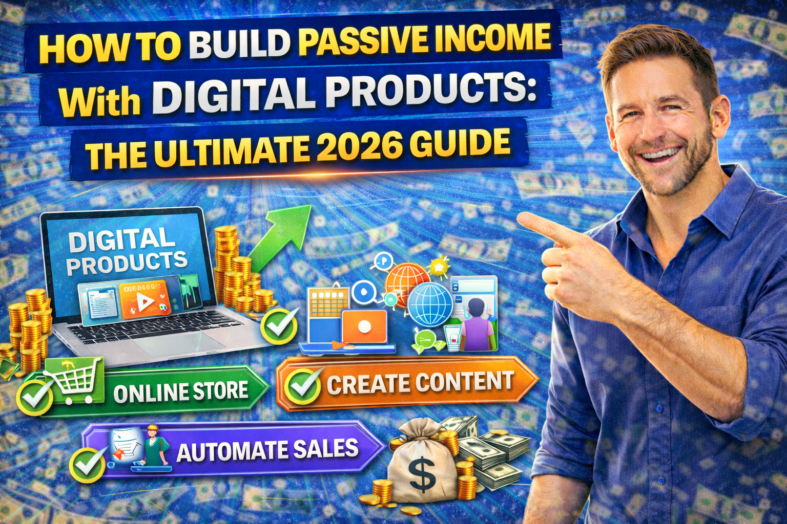 How to Build Passive Income With Digital Products