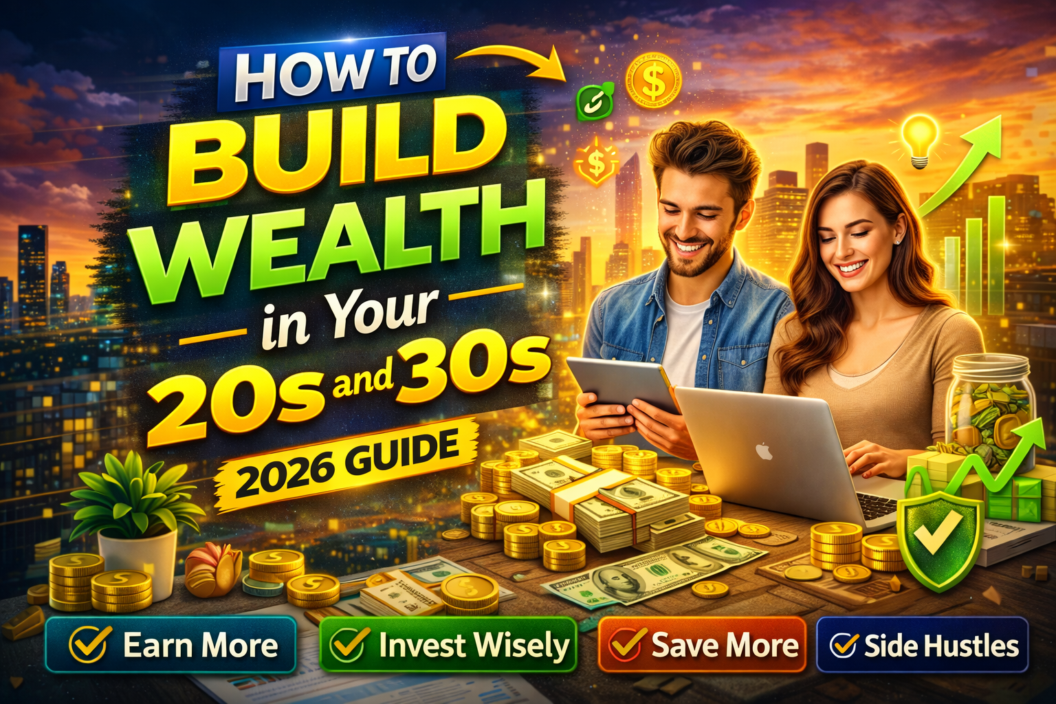 How to Build Wealth in Your 20s and 30s