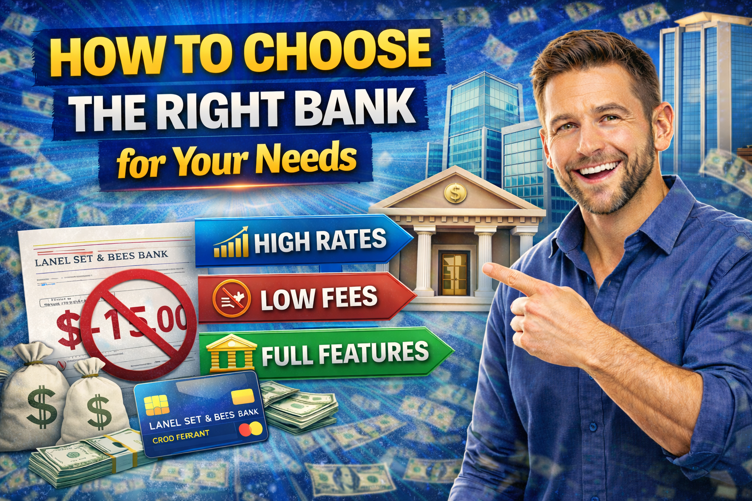 How to Choose the Right Bank for Your Needs