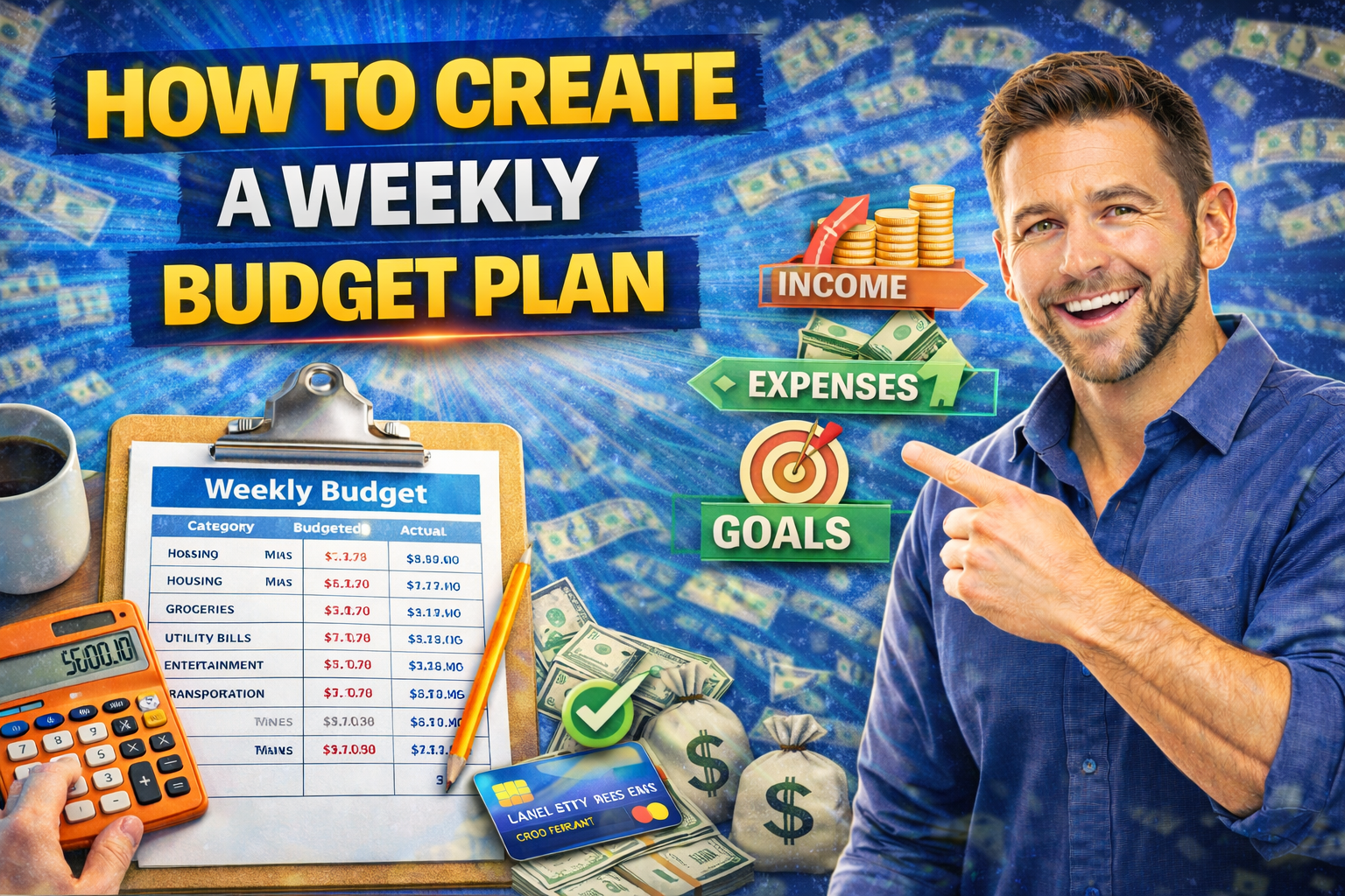 How to Create a Weekly Budget Plan