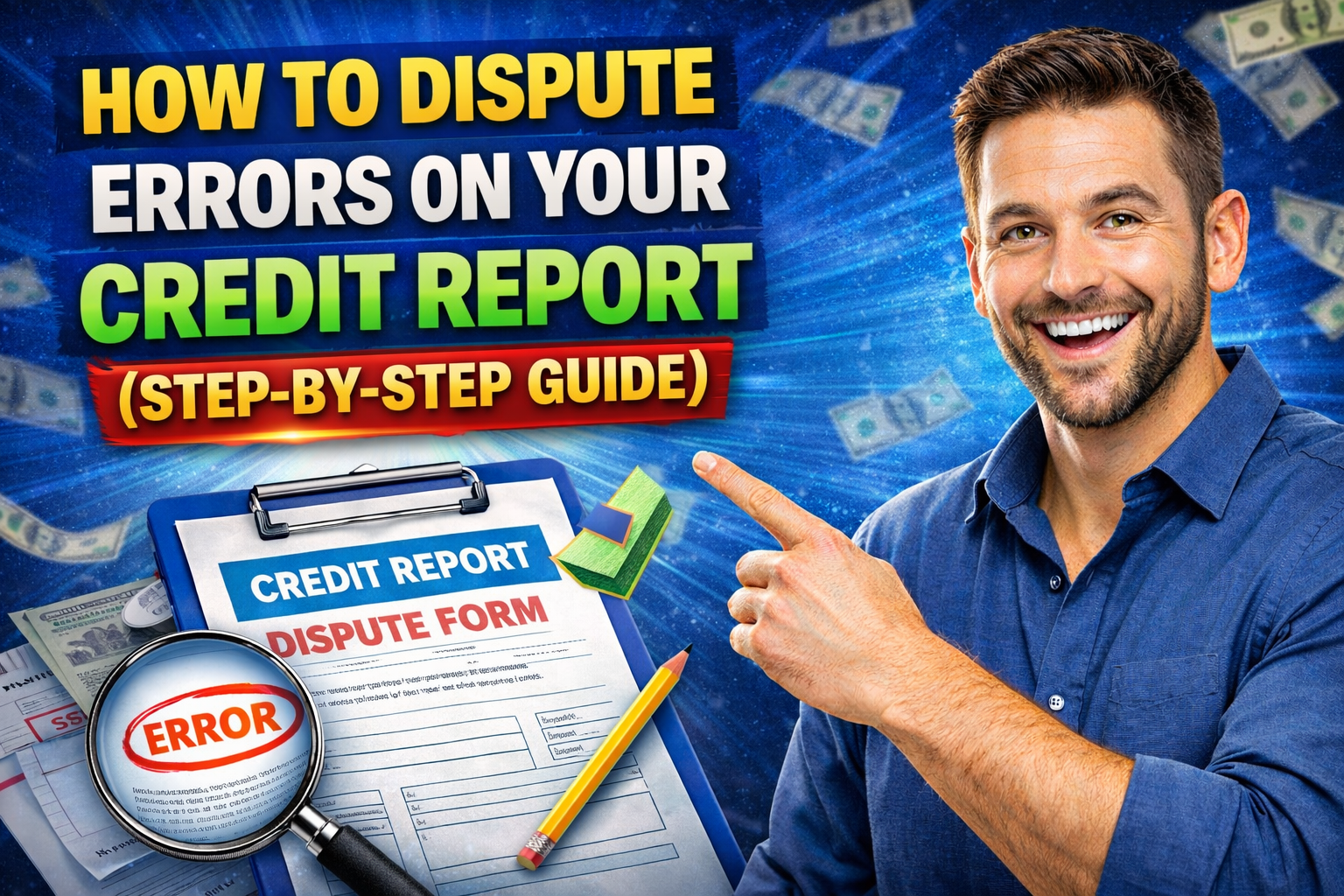 How to Dispute Errors on Your Credit Report
