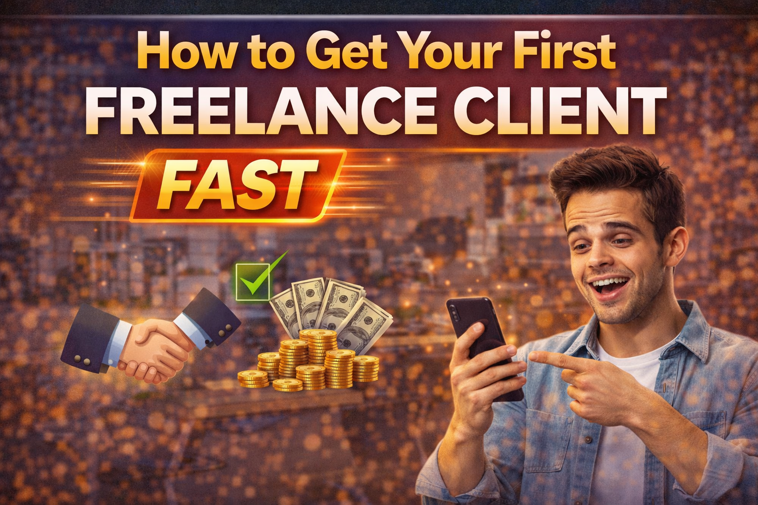 How to Get Your First Freelance Client Fast (Without a Portfolio or Experience)