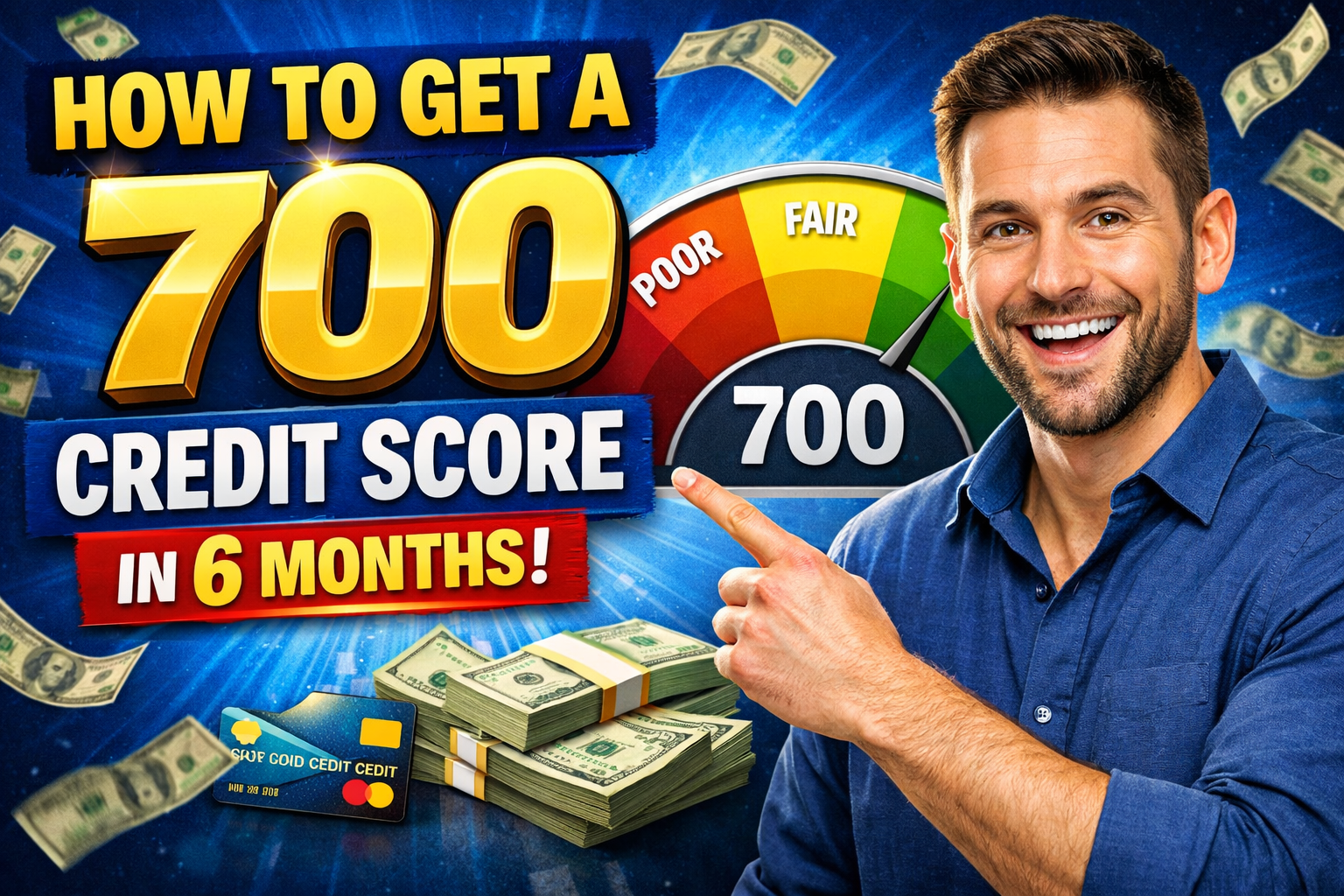 How to Get a 700 Credit Score in 6 Months