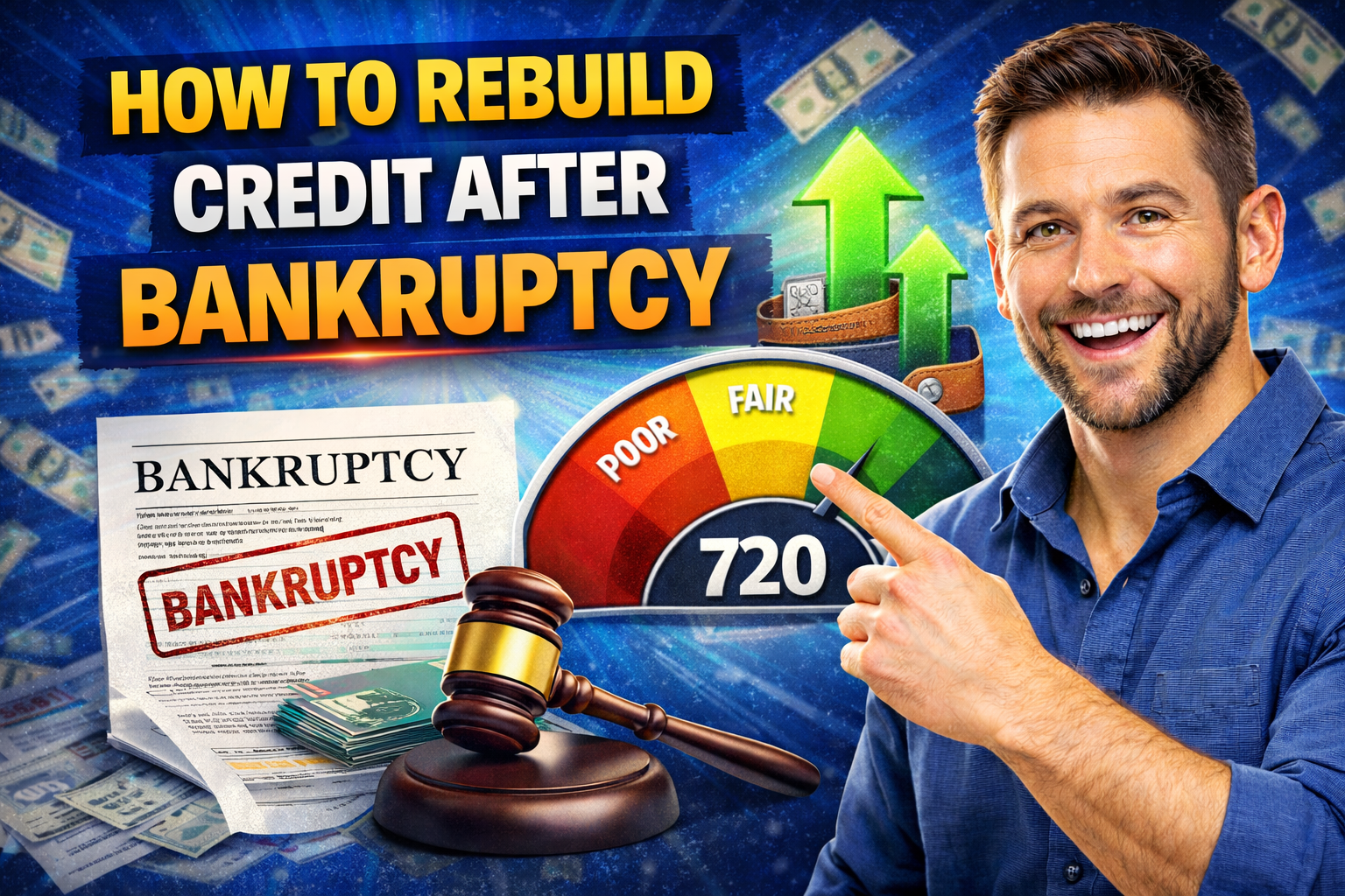 How to Rebuild Credit After Bankruptcy