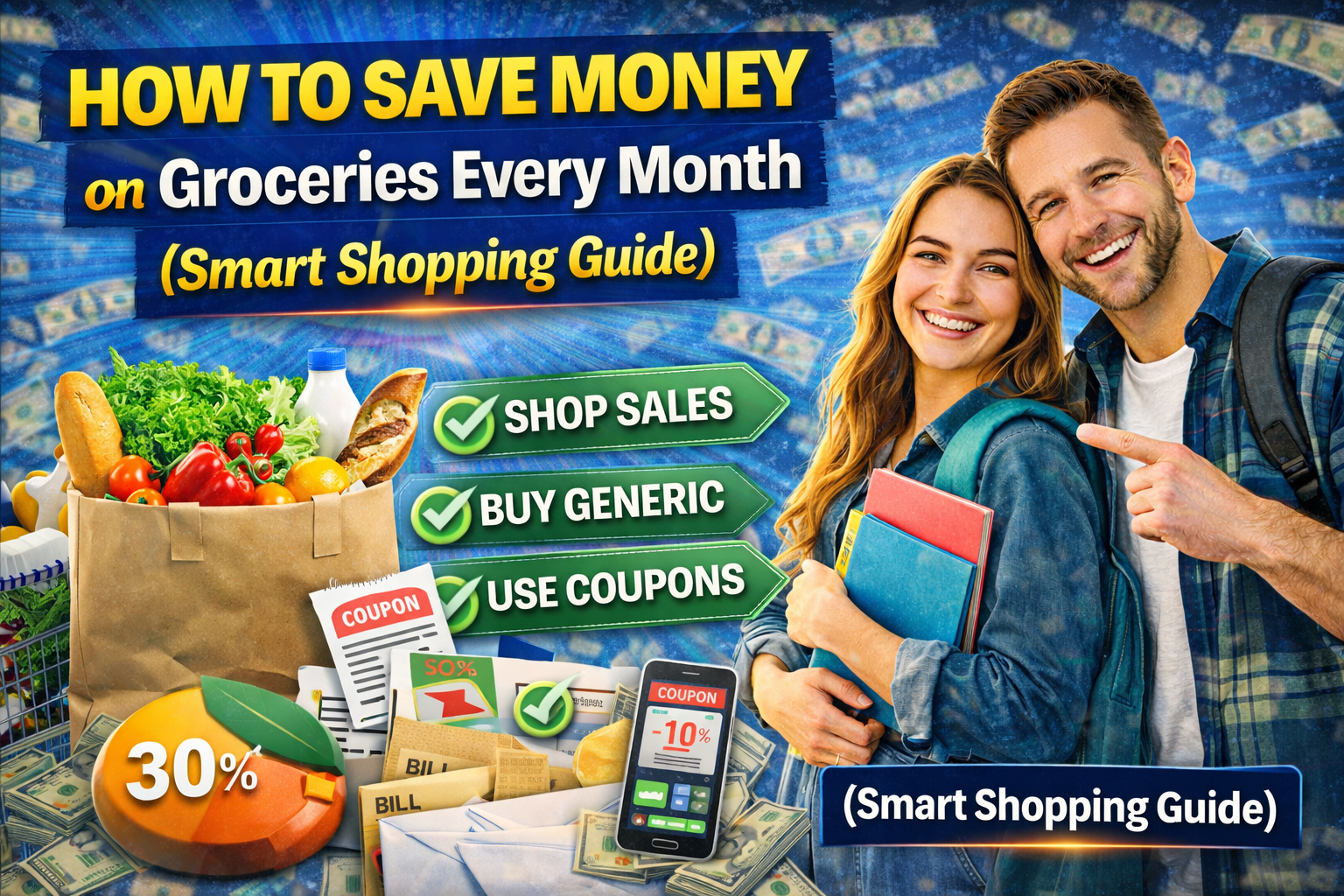 How to Save Money on Groceries Every Month