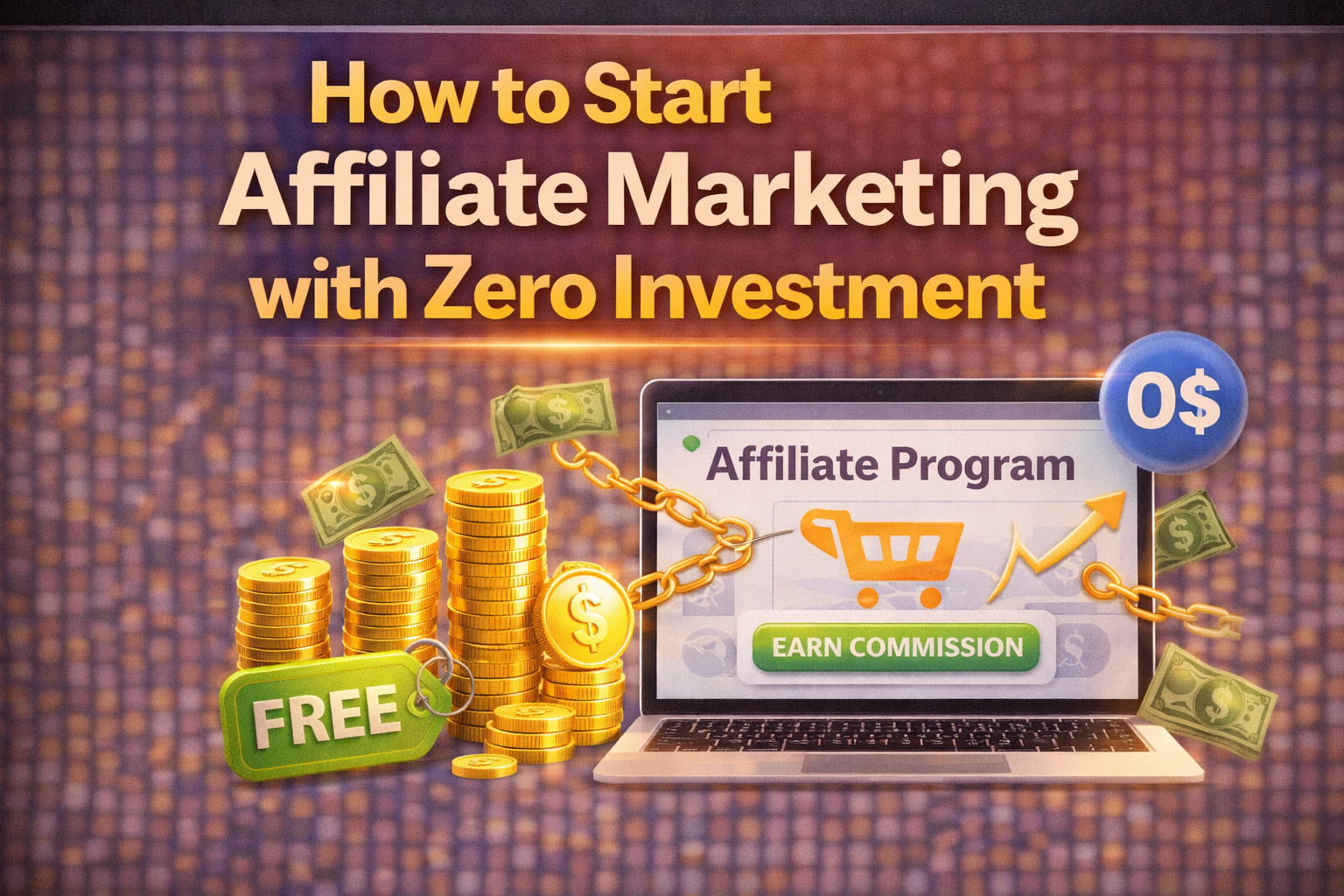 How to Start Affiliate Marketing with Zero Investment