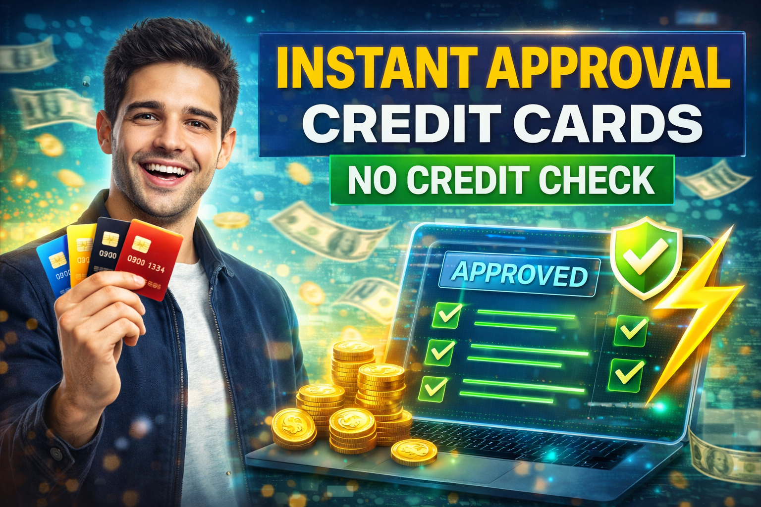 Instant Approval Credit Cards With No Credit Check