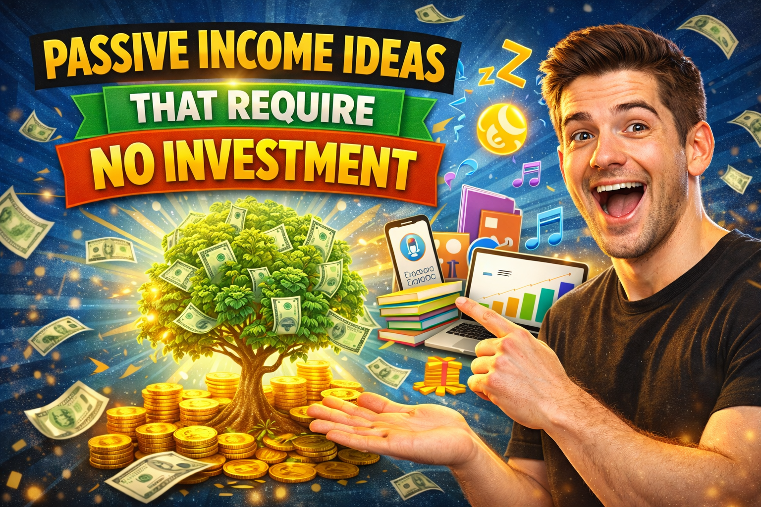 Passive Income Ideas That Require No Investment