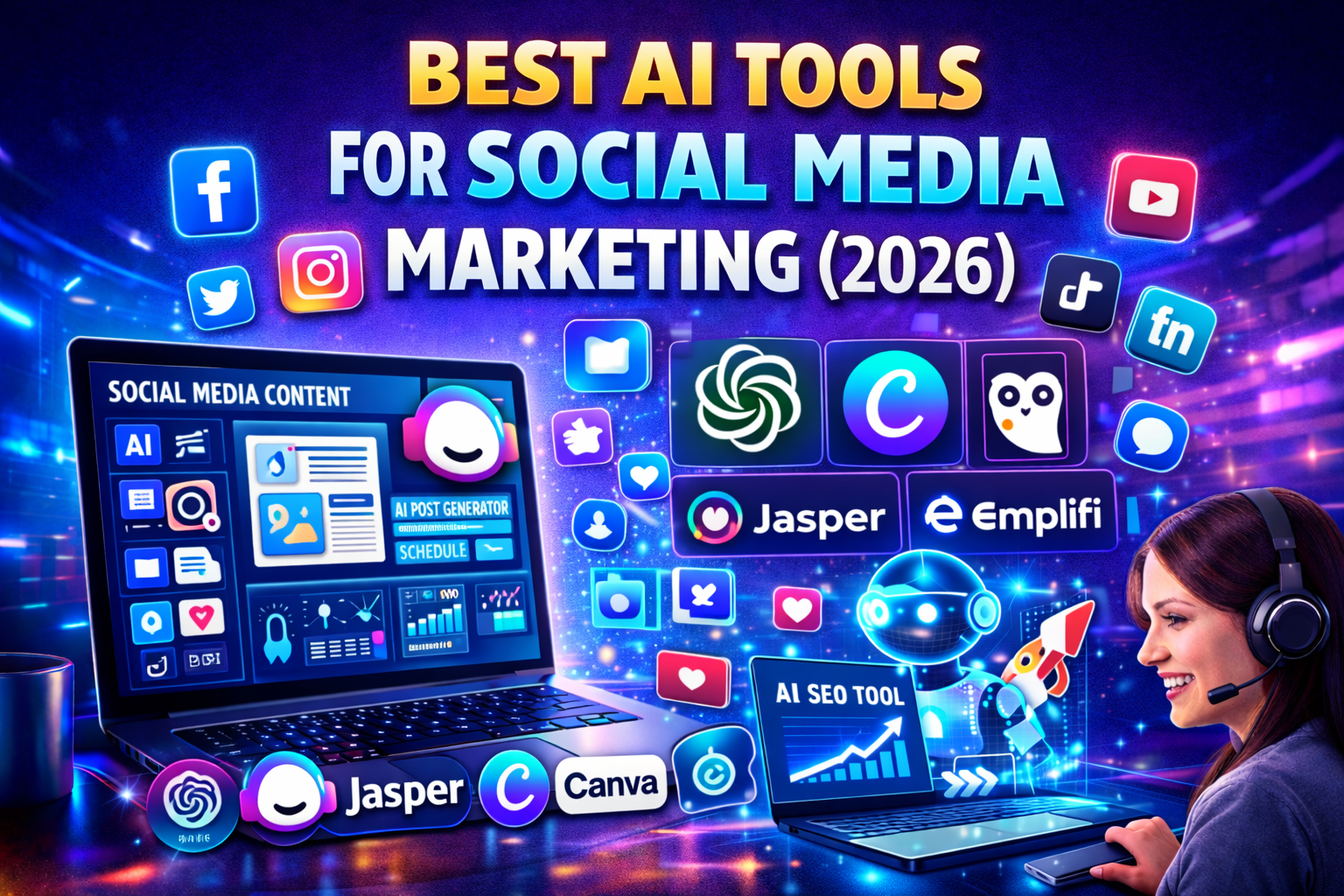 The 2026 Social Media Marketer's Toolkit Best AI Tools for Every Job