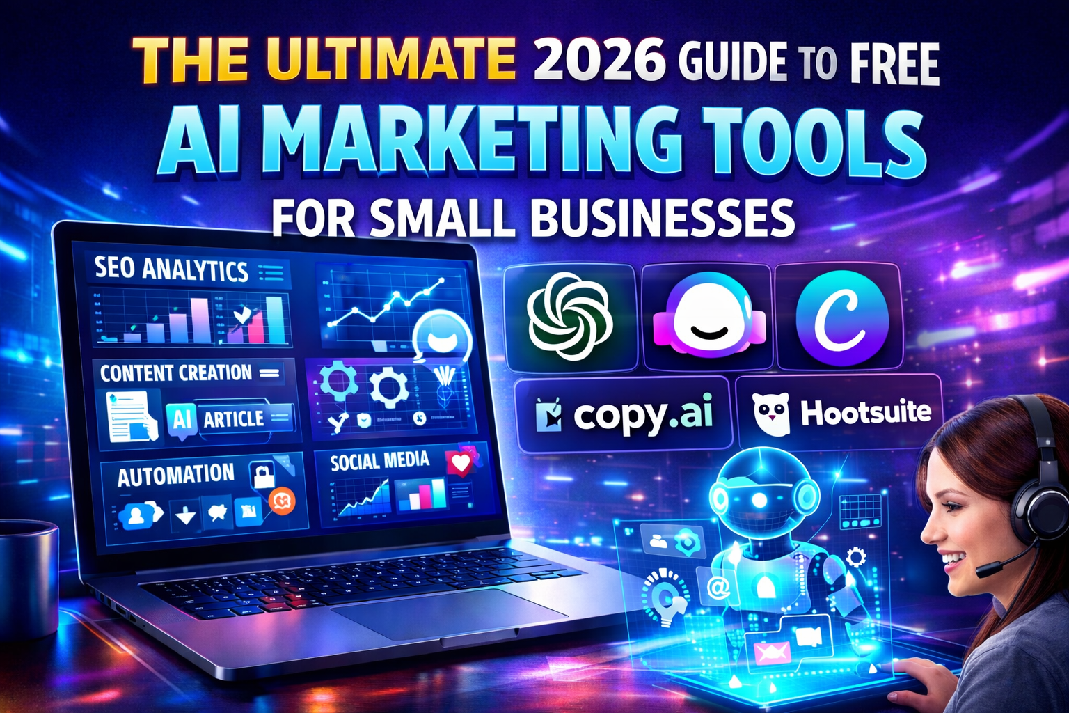 The Ultimate 2026 Guide to Free AI Marketing Tools for Small Businesses