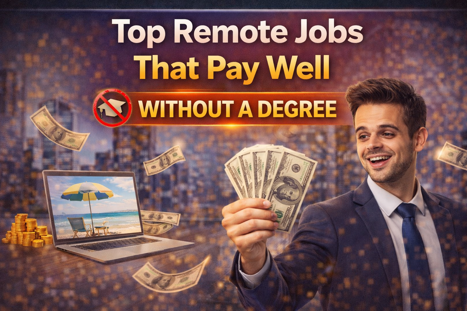 Top Remote Jobs That Pay Well Without a Degree