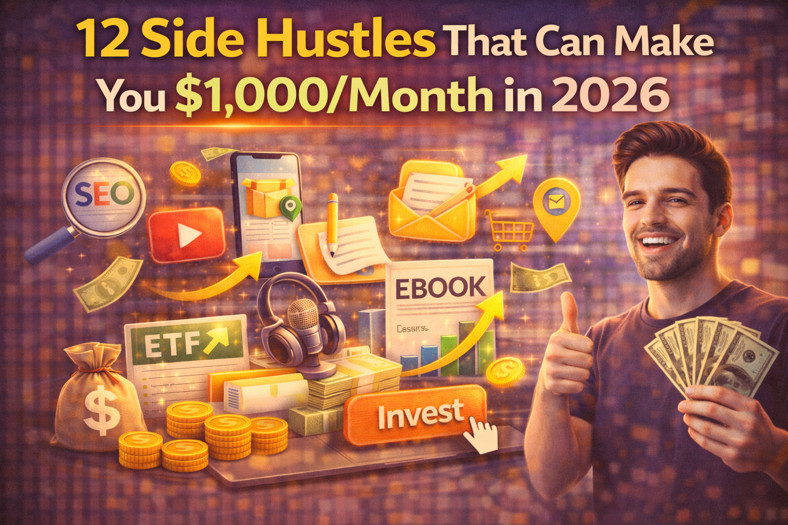 12 Side Hustles That Can Make You $1,000Month in 2026