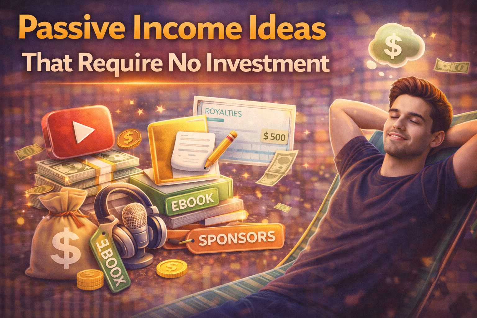 31 Passive Income Ideas That Require No Investment