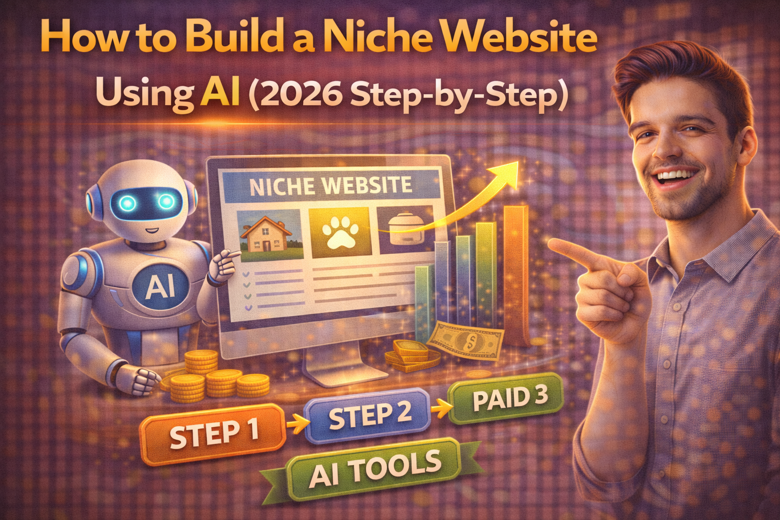 How to Build a Niche Website Using AI (2026)