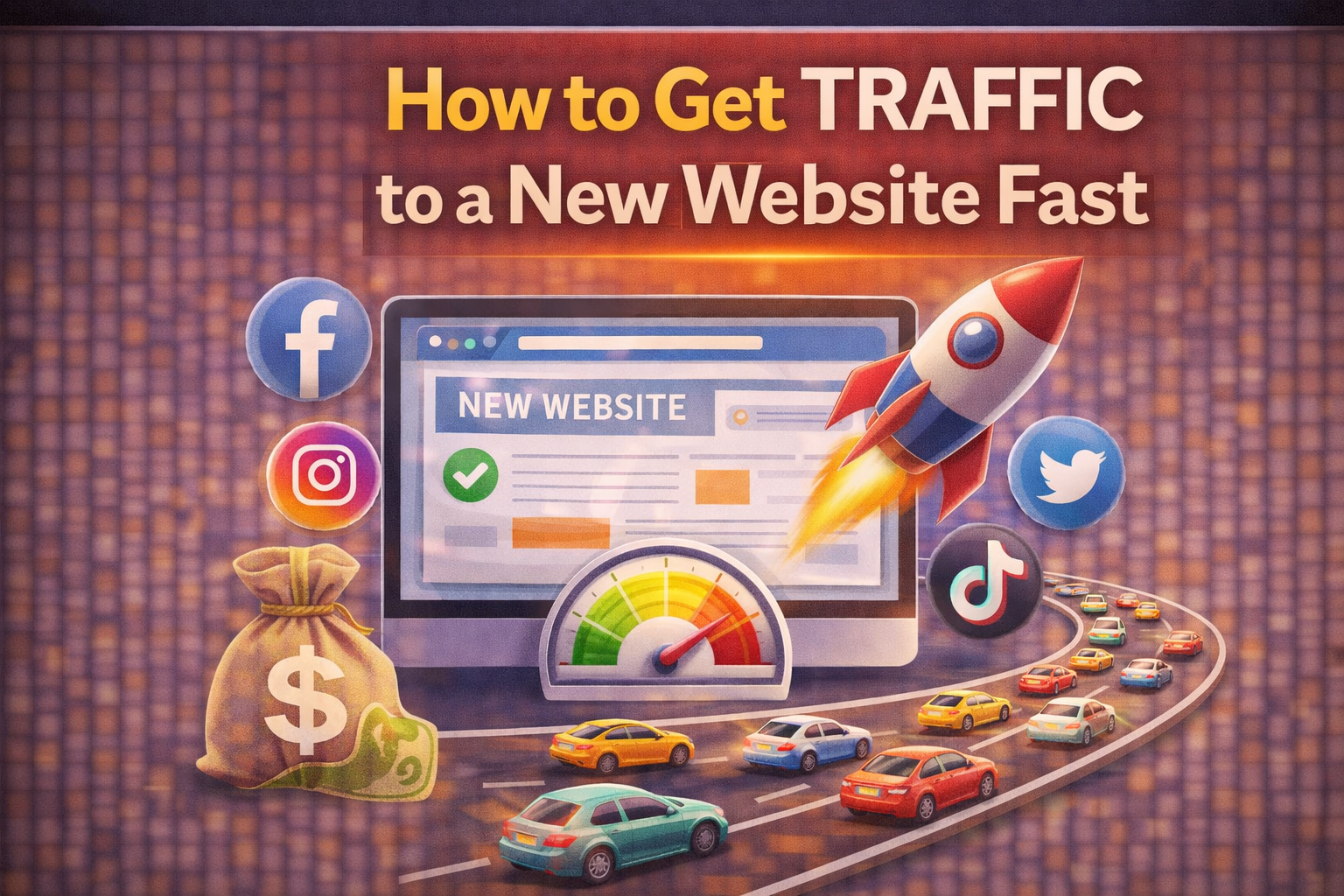 How to Get Traffic to a New Website Fast